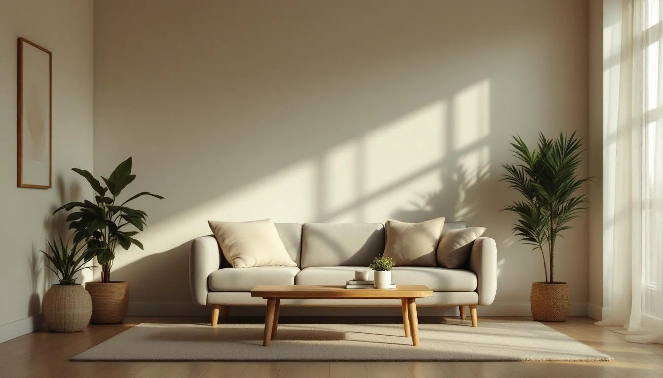 A therapist's office with comfortable seating, symbolizing the journey to seek professional help.