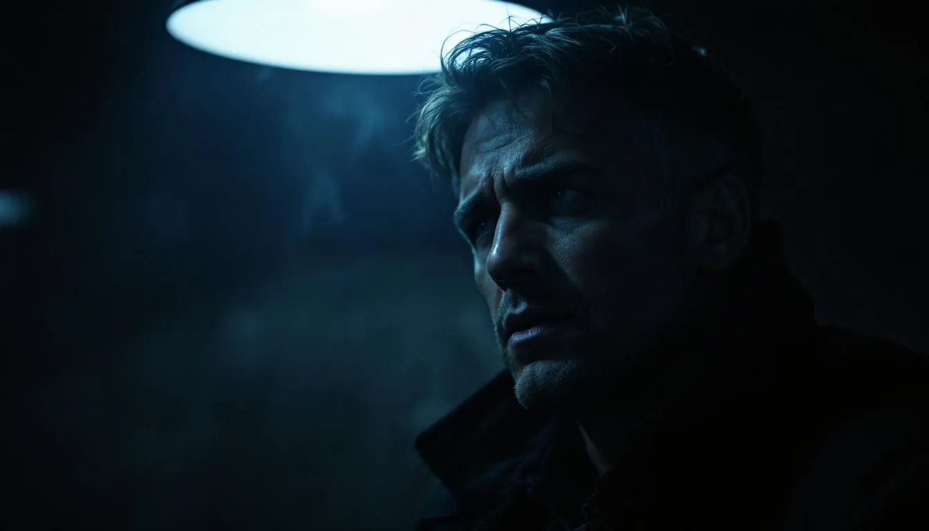 An image showing a person shifting blame in a conversation.