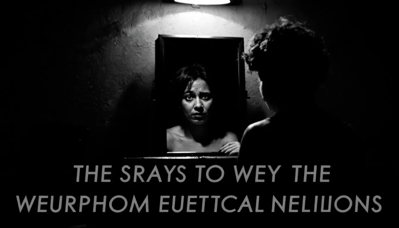 A person practicing coping strategies for narcissistic personality disorder.