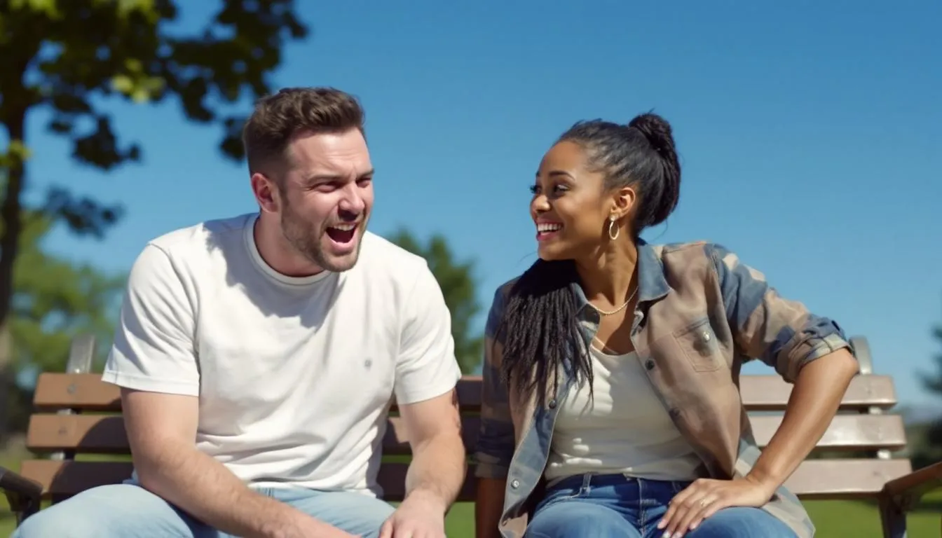 A sarcastic conversation between friends, highlighting the power of humor when dealing with narcissists.