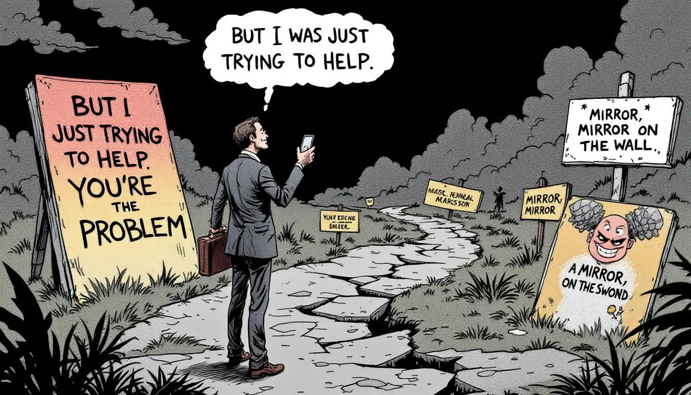 An illustration of a person moving forward and rebuilding their life after a narcissistic relationship.