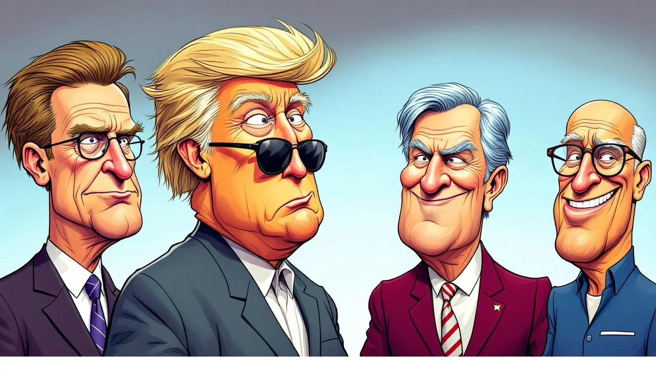 Modern political leaders exhibiting narcissistic traits, including famous narcissists.