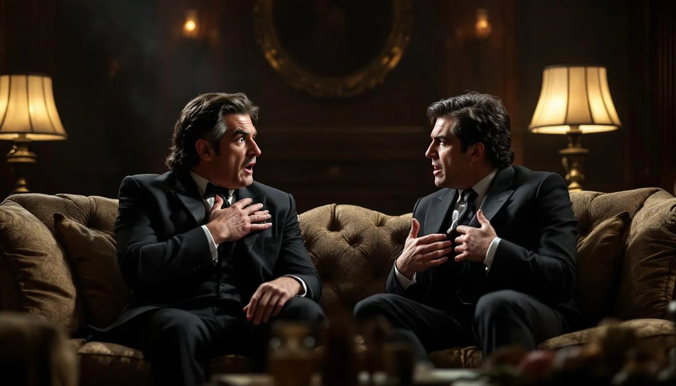 A strategic depiction of complaints being used as control tactics in a conversation.