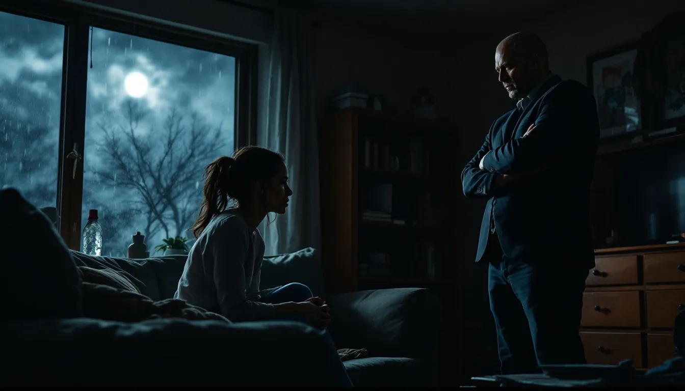 A co-parenting scenario involving a narcissistic ex-spouse.