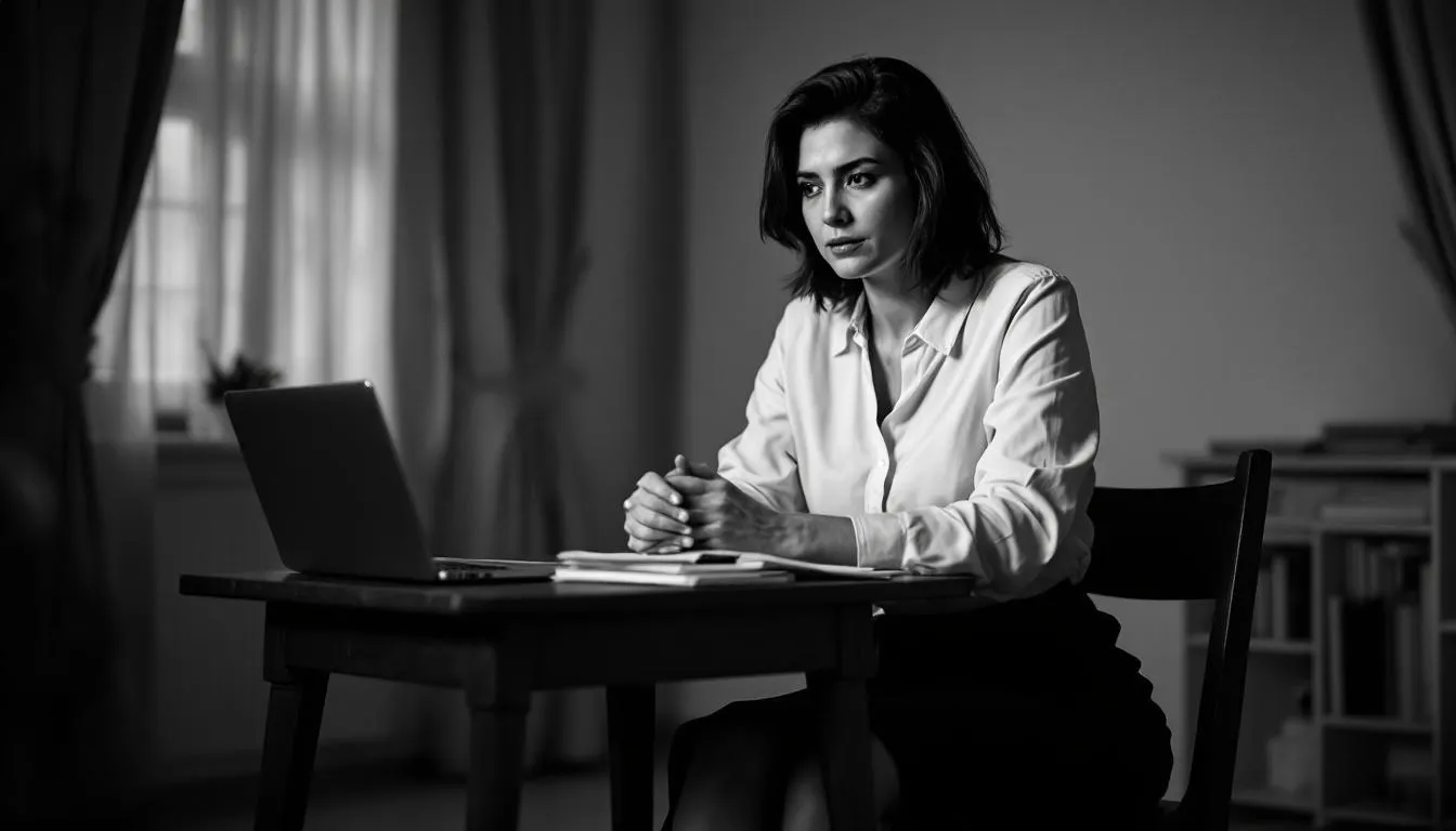 A woman contemplating the impact of marriage on government benefits, including social security.