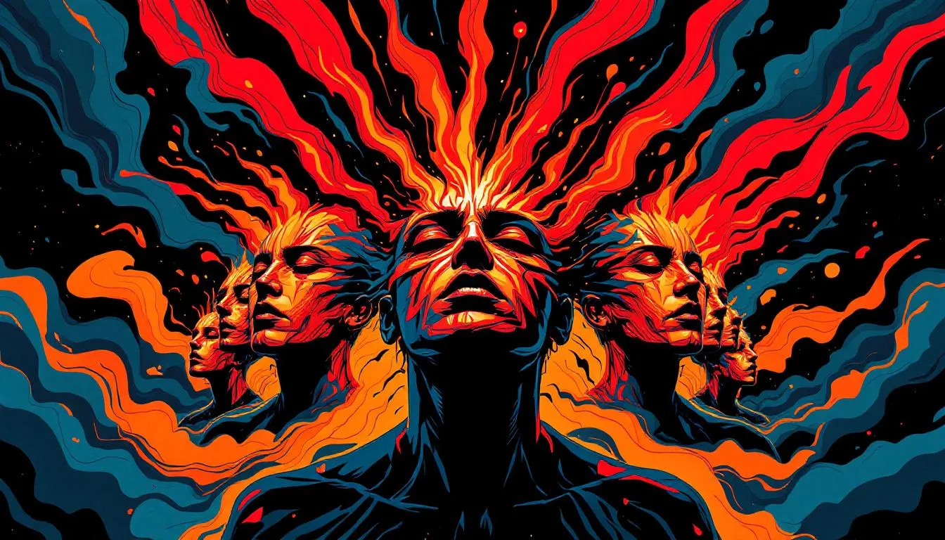 An illustration depicting the complexity of narcissistic personality disorder.