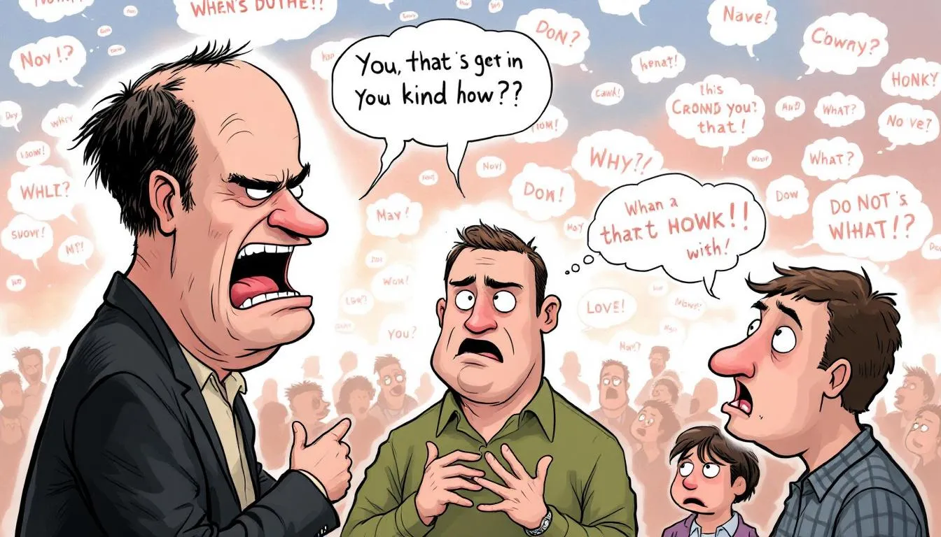 An image showing strategies for managing narcissistic interruptions in conversations.