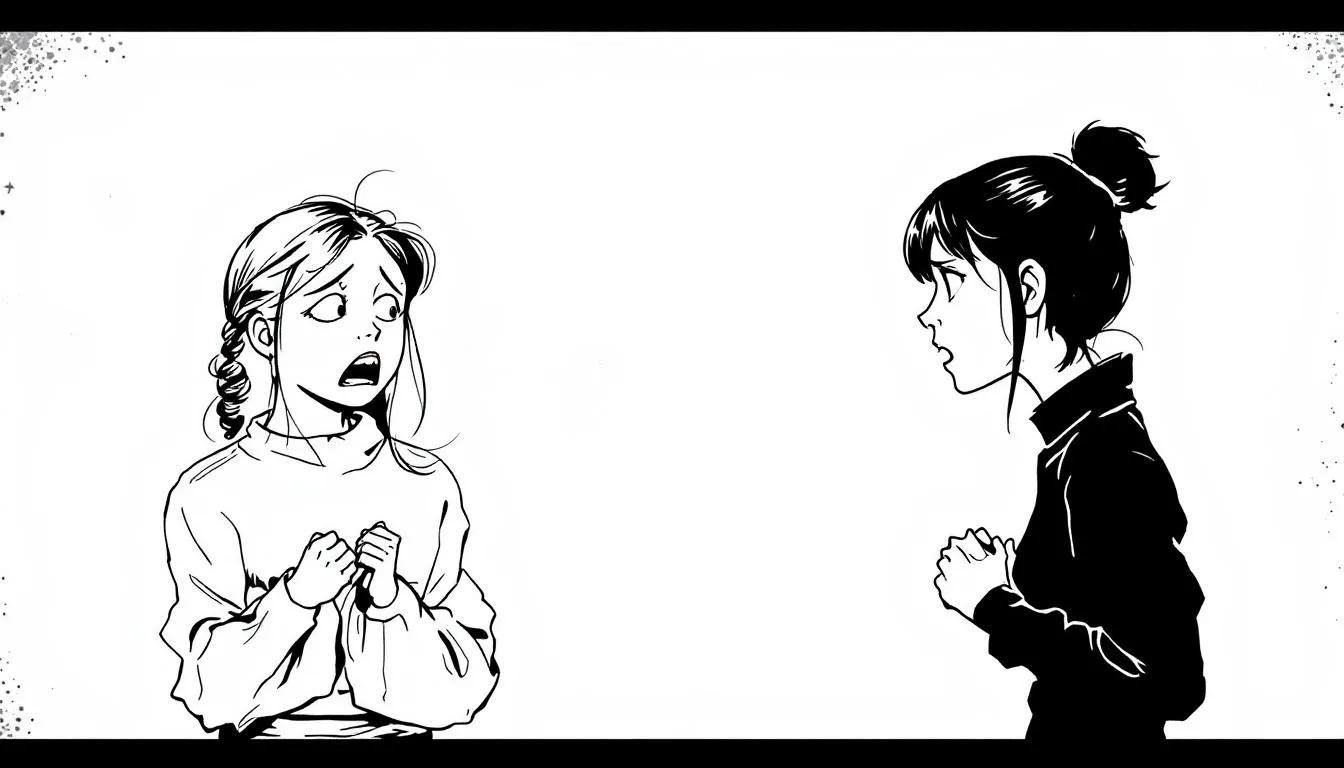 An illustration depicting the complexities of narcissistic mothers and daughters.