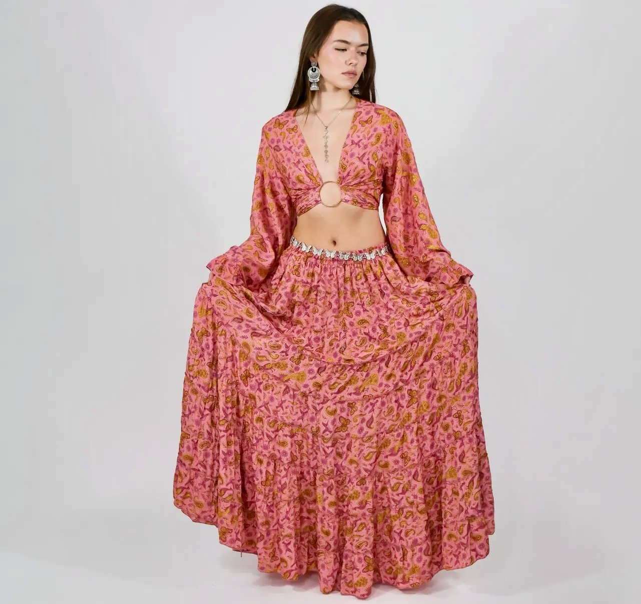 Butterfly Whimsical Skirt Set