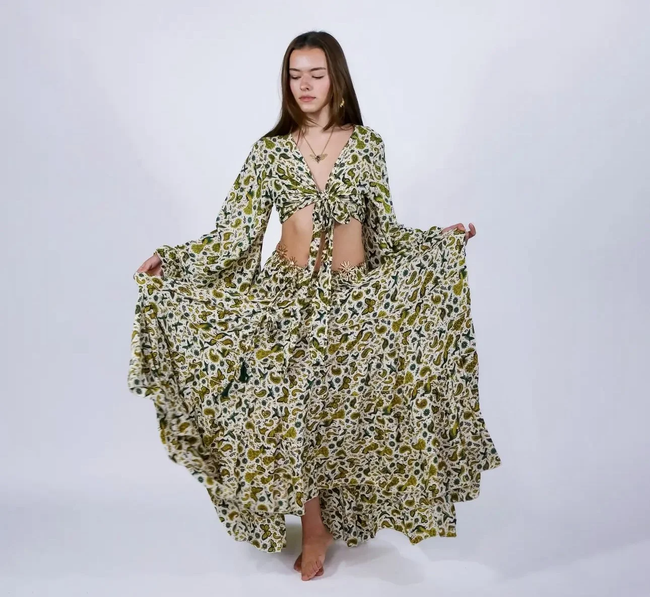 Flowy Whimsical Skirt Set