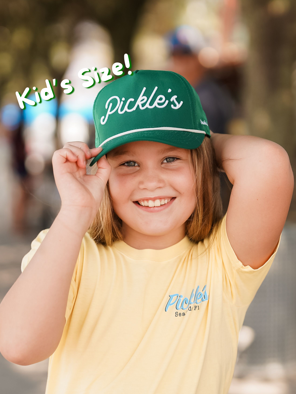 Green Pickle's Script Hat — The Dawson Group