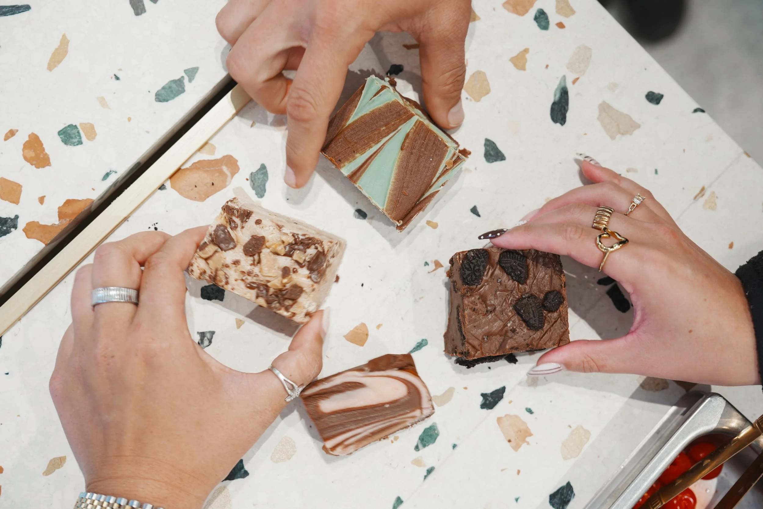 One Pound Fudge - Four Flavors