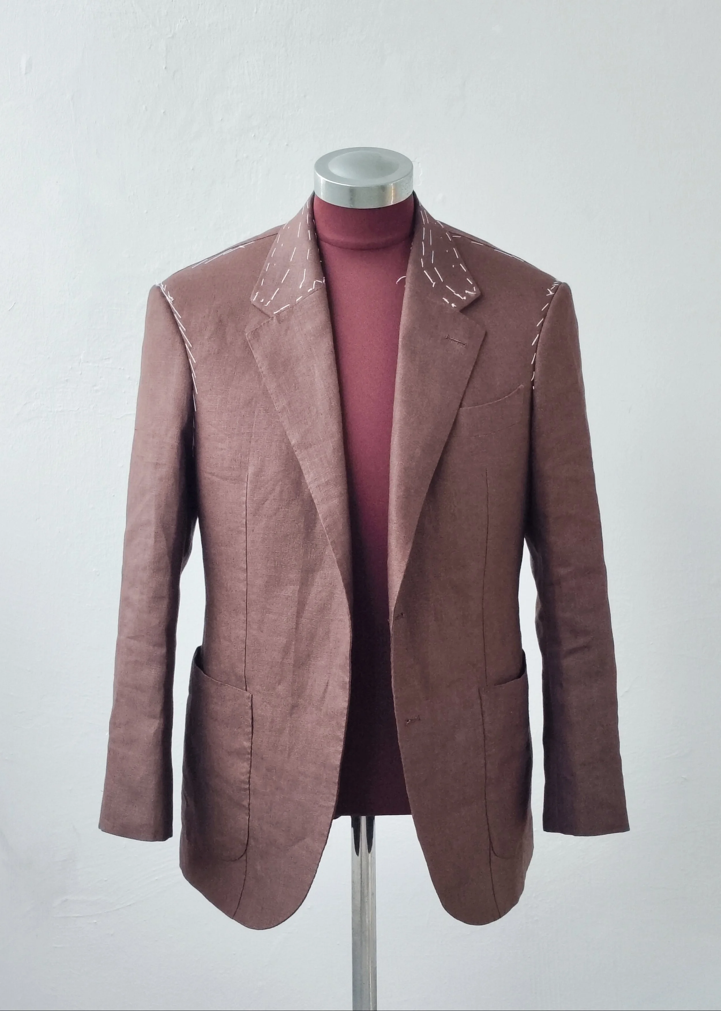 Full Bespoke Irish Linen Jacket