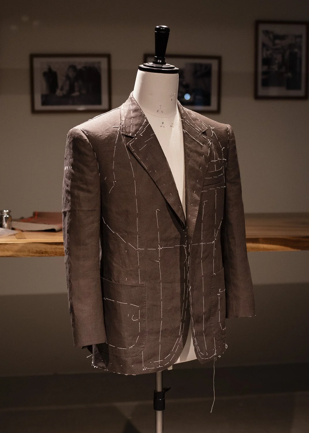 BbAK Irish Linen Bespoke Jacket