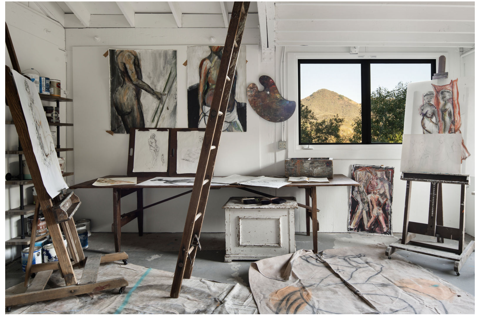 Artist Studio Topanga Canyon