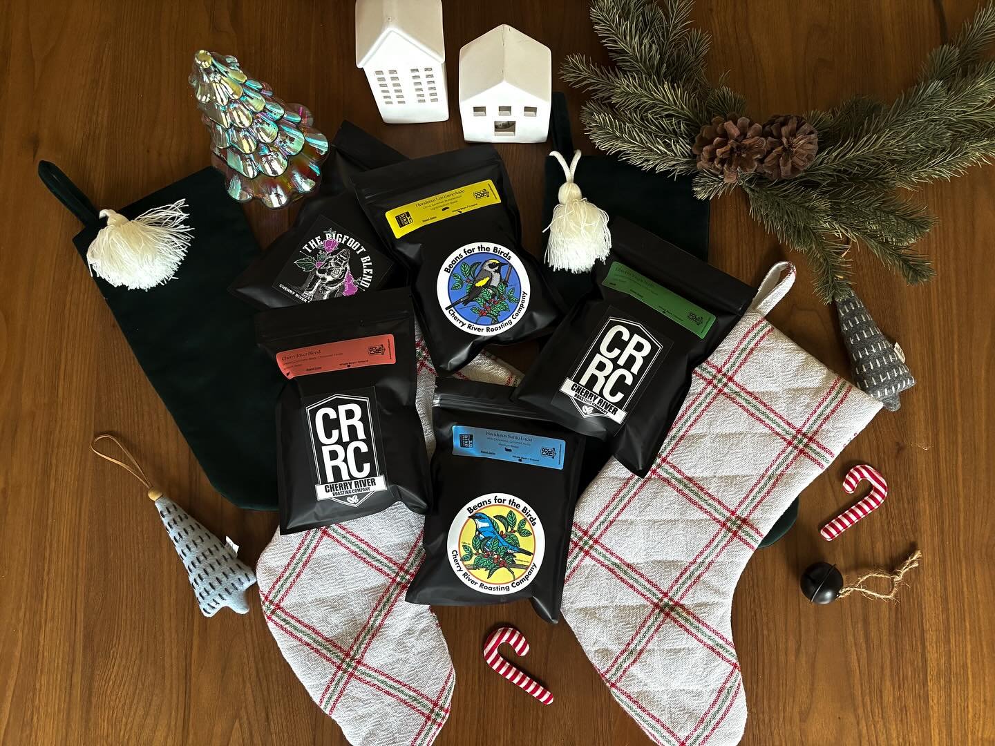 Our CRRC tasting kit makes the best stocking stuffer! It includes our five most popular coffees in the perfect 6oz size. ✨

For every tasting kit order placed today through Sunday, November 24th we&rsquo;re gifting a free CRRC bear sticker! Shop link