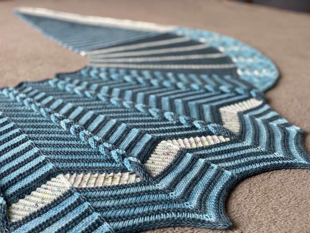 Twists and Turns Shawl - Stephen West