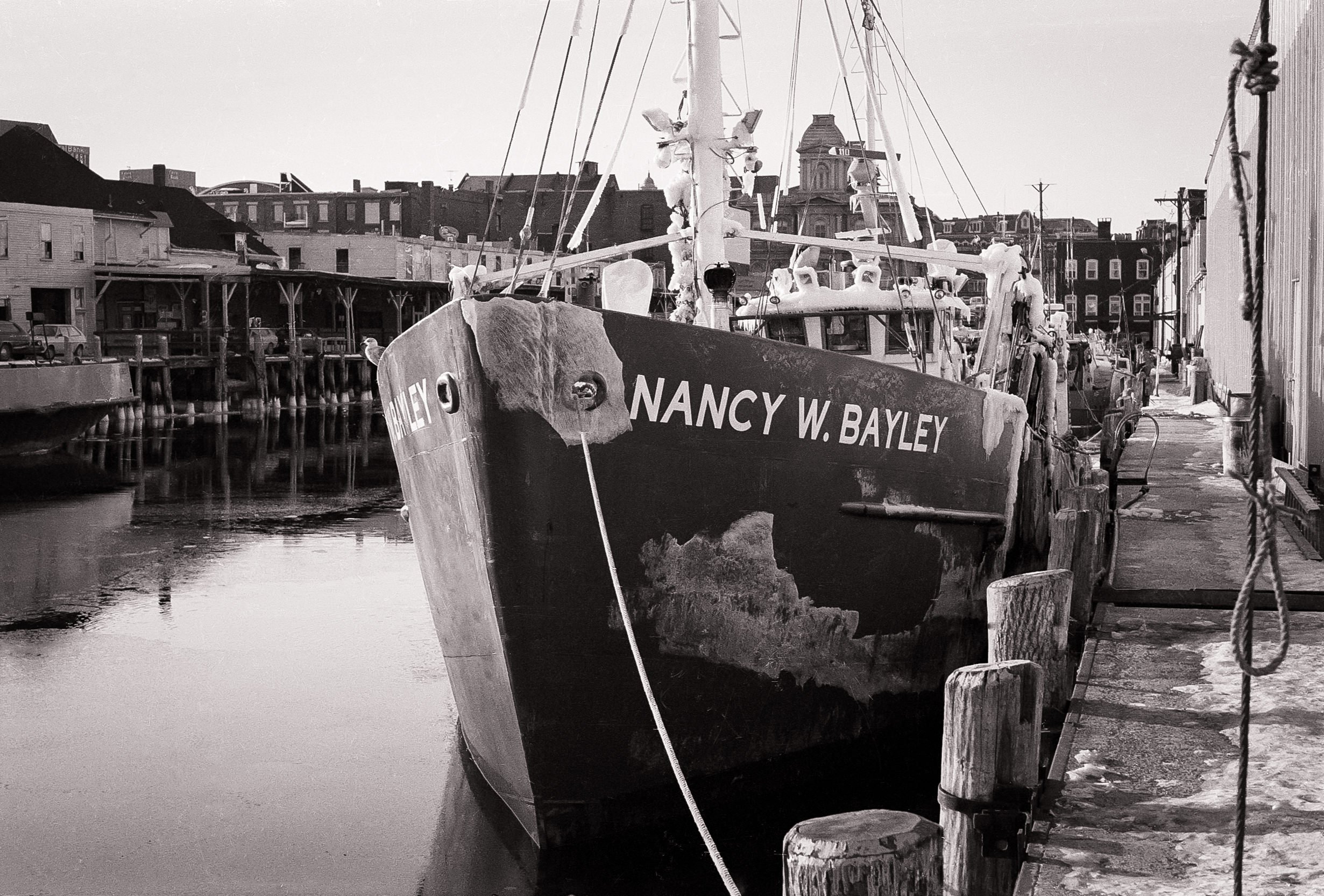 F/V Nancy W. Bayley - Portland Harbor - 1987