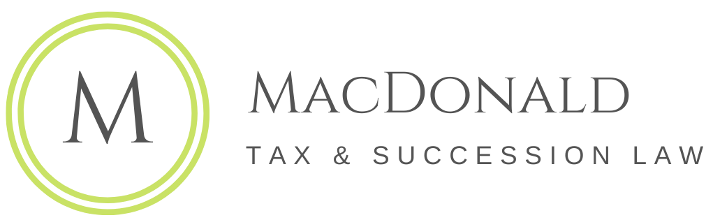 MacDonald Tax and Succession Law