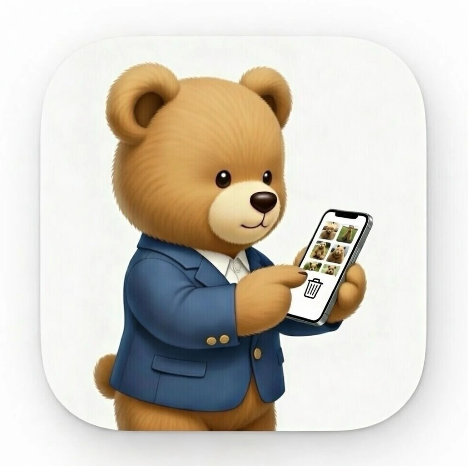 App Icon des Teddynews Bären