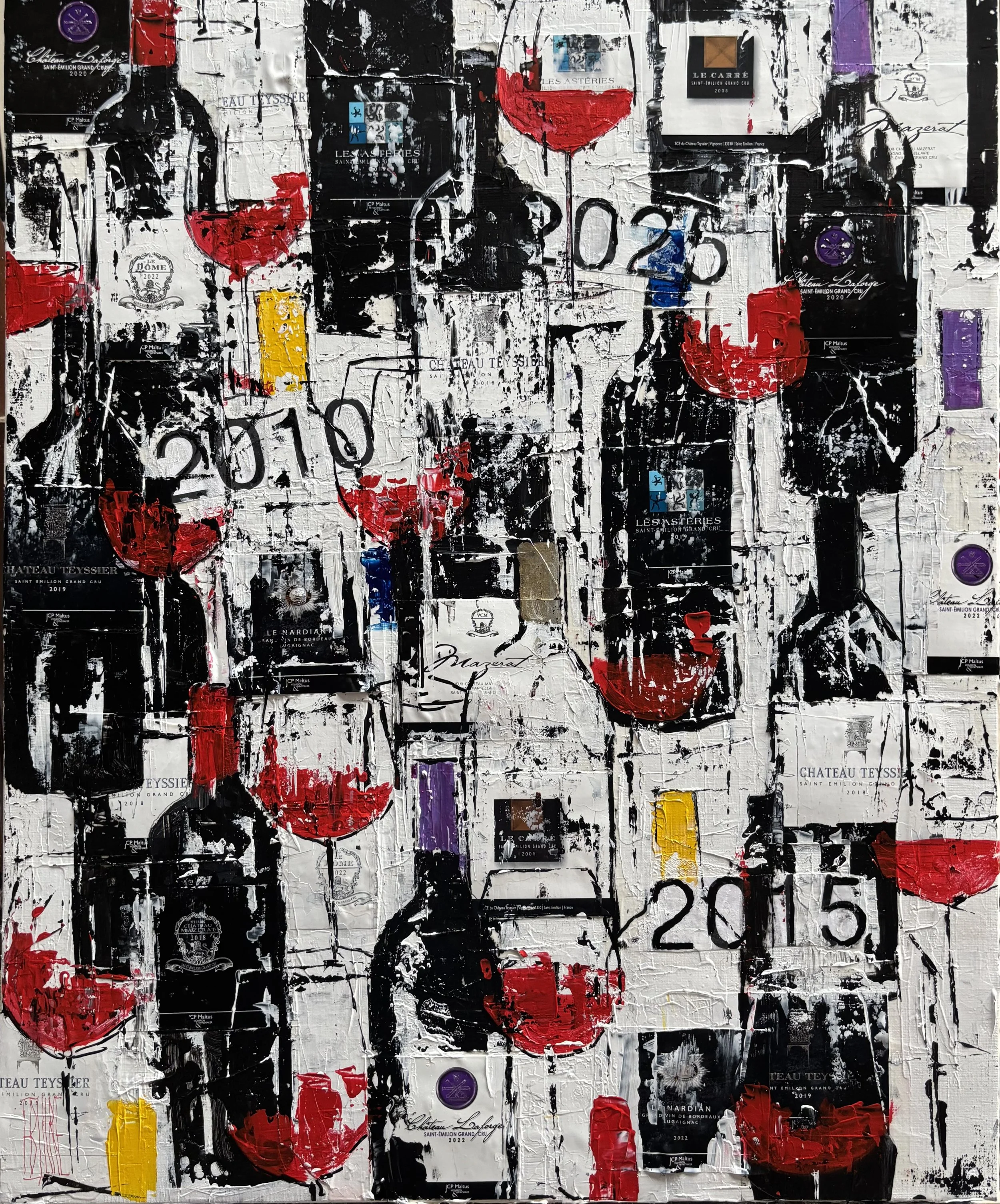 Les vins du demaine | 92x73 | £4450