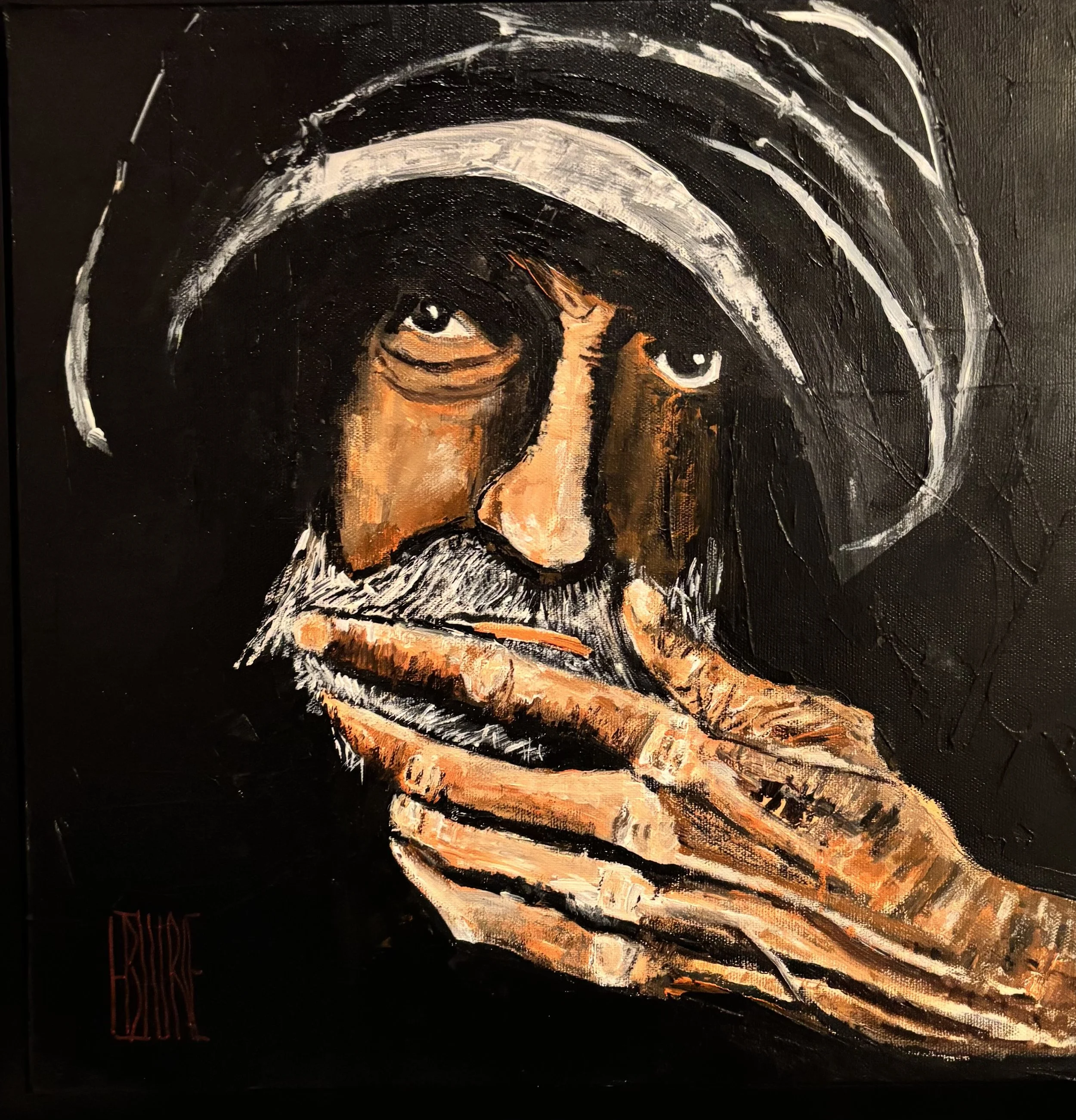 Le vieux sage | 40x40 | £1565