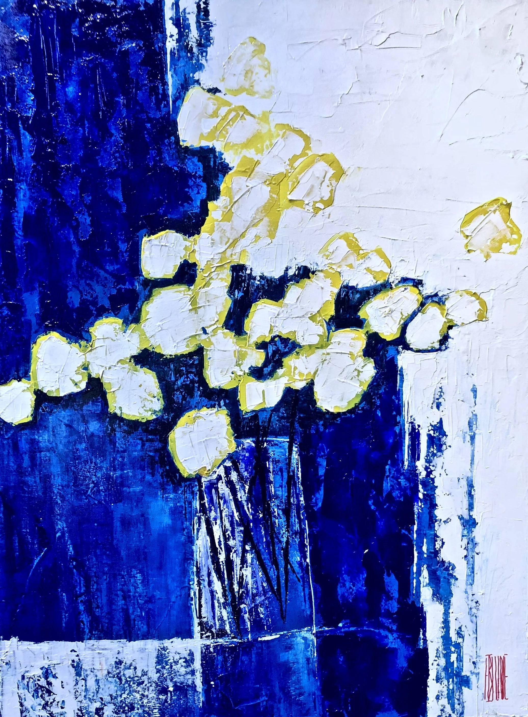 Bouquet blanc | 60x92 