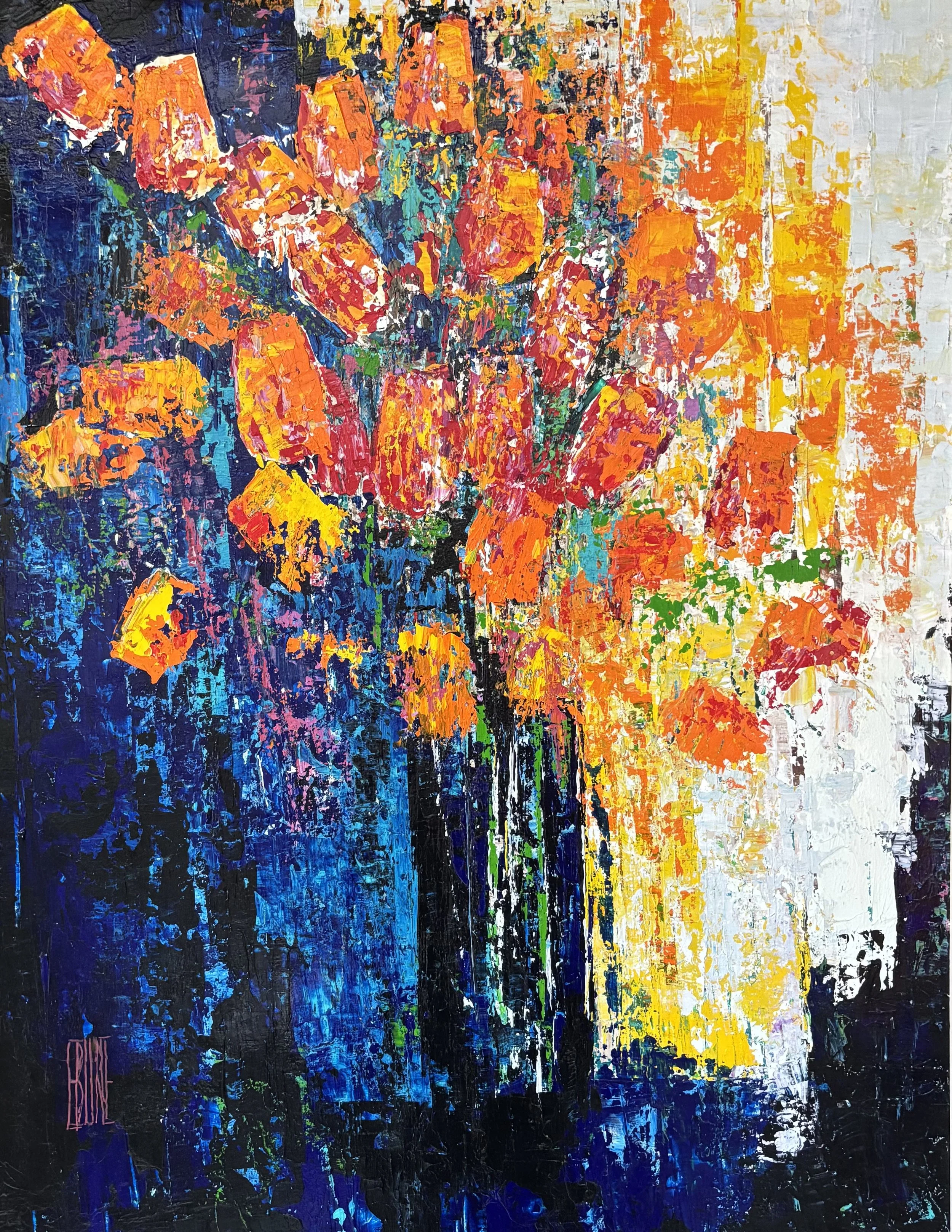 Fleurs de printemps | 70x100 |  £4500