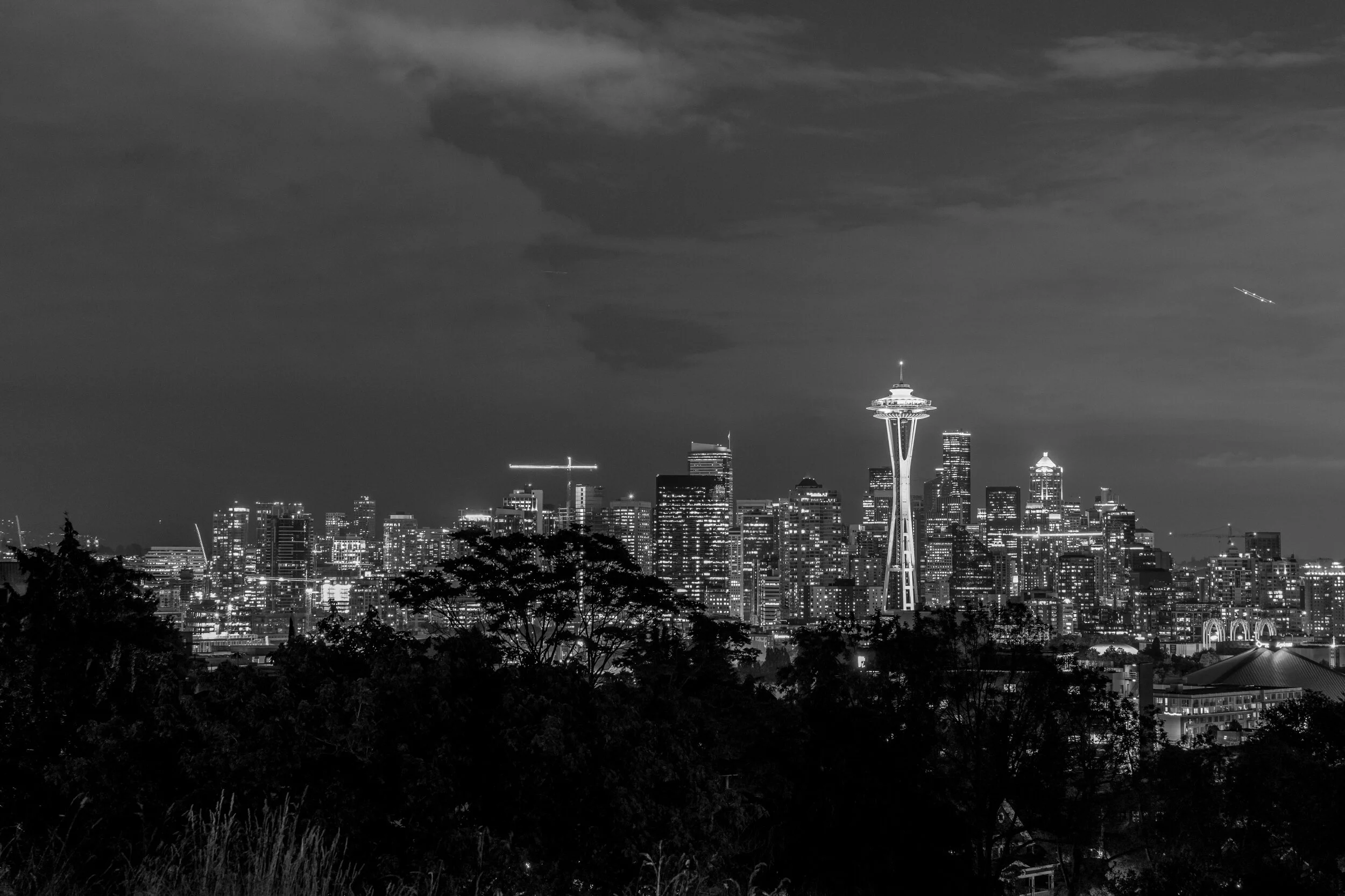 The Seattle skyline as seen from Kerry Park.