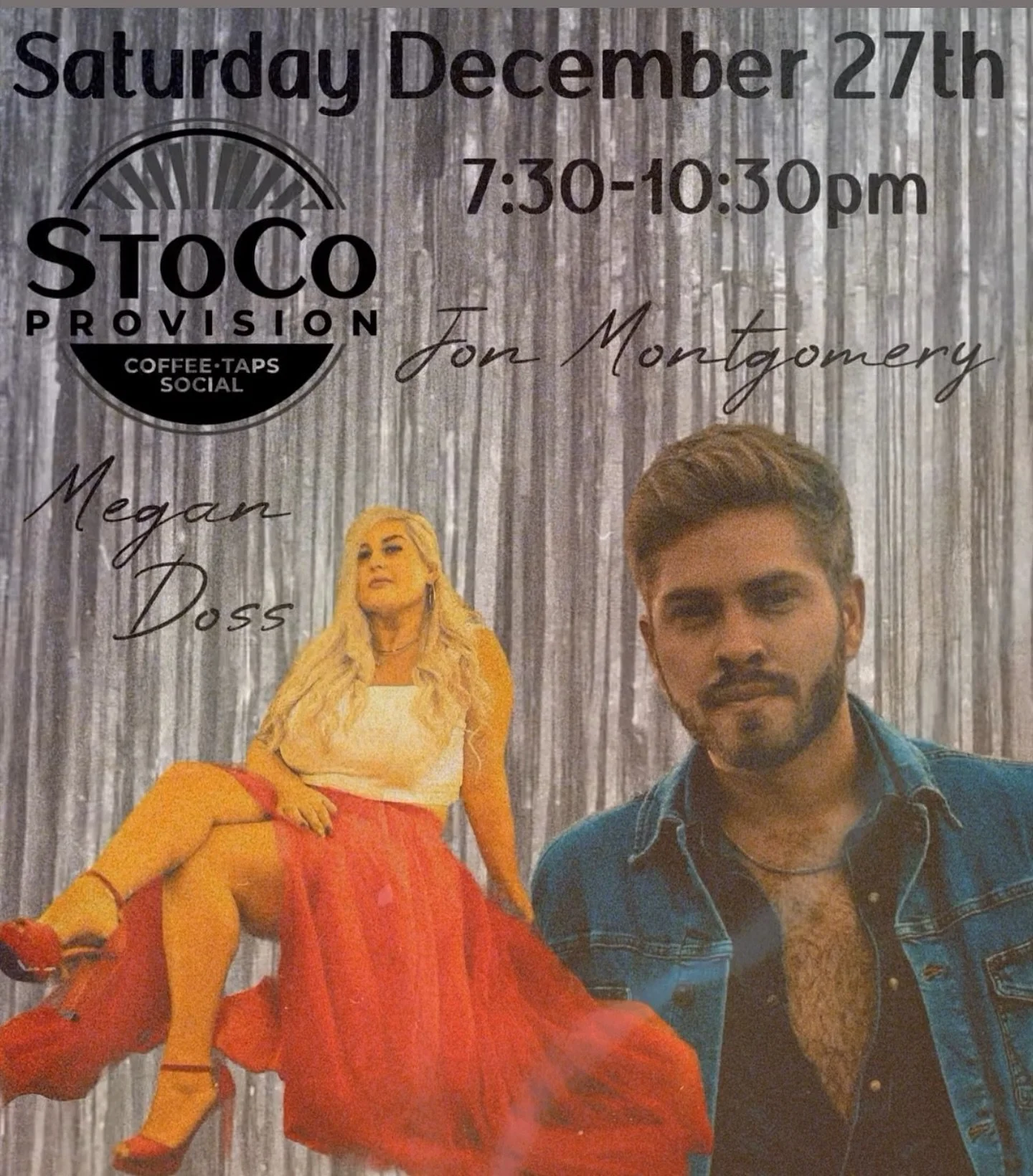 Saturday!! A beautiful day to get out and play! Grab a coffee for your adventures and then come back tonight for some fun! @jonny_mont and @megandoss will be jamming! @mrpeoplefeeder will have some delicious dinner!#

Going to be a great way to celeb