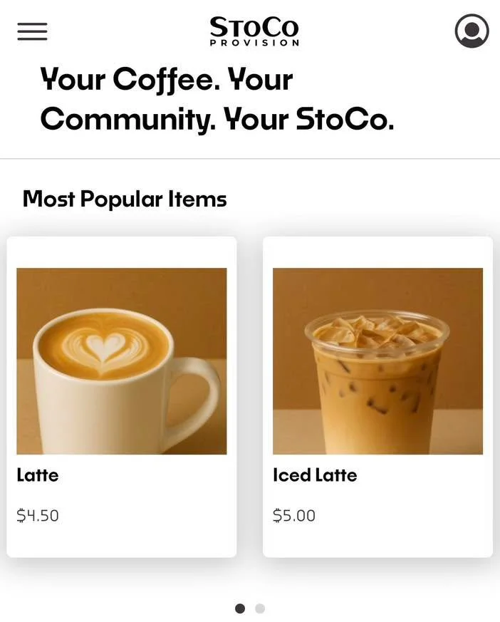 Hello, Monday!☀️Have you downloaded our new StoCo Provision app? Head over to the App Store now! Order your coffee online and we will have it ready for you. 

Stay tuned for curbside service coming soon!! And a fun way to get a discount&hellip;😳💰🐣