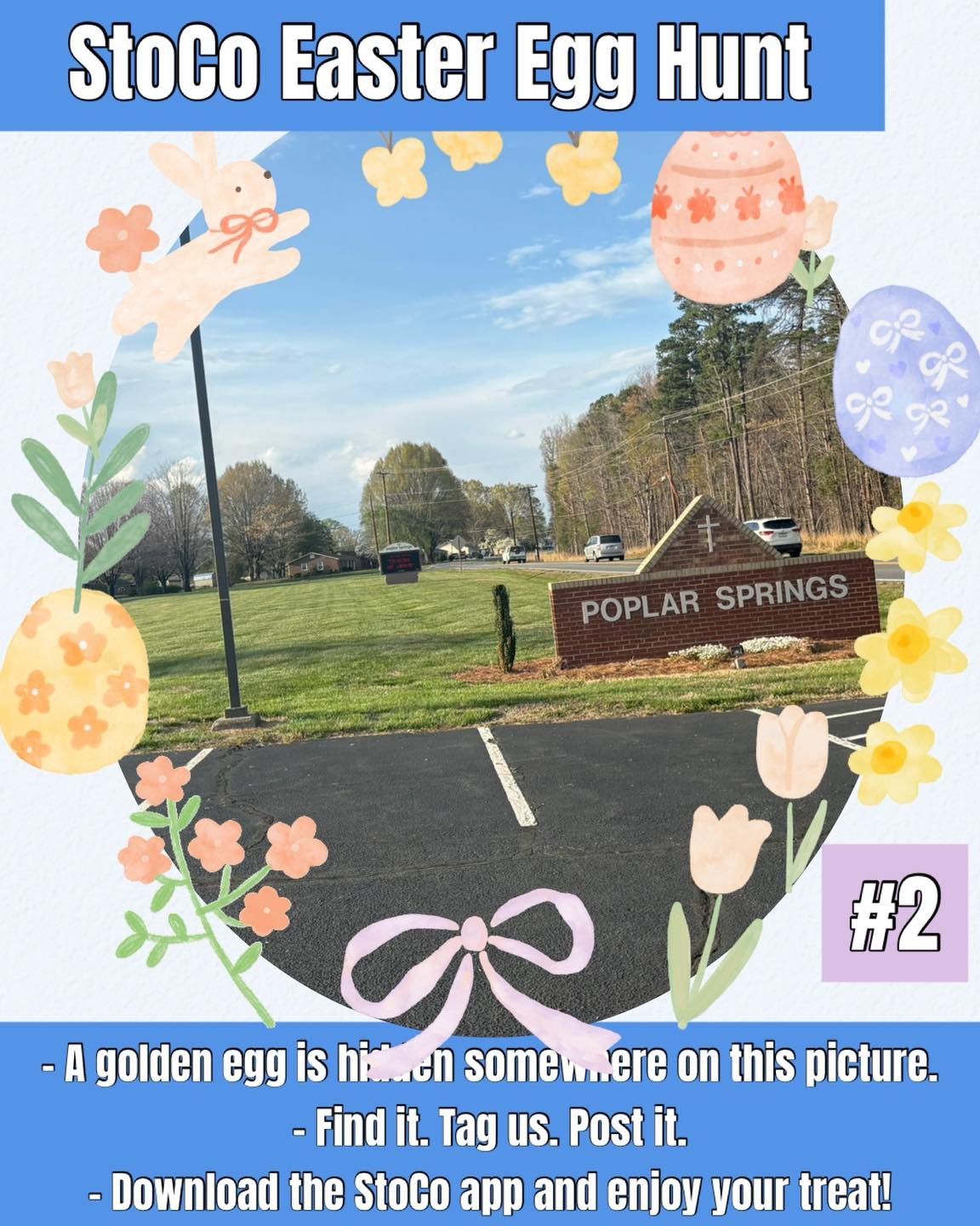 Thursday!! Egg #2
🐰🐣StoCo Easter Egg Hunt! 🐣🐰
5 Golden Eggs are hidden around town! 
Find it. Tag us. Post it. 
Then download our new StoCo App and enjoy your treat! 

Join us tonight for Board Game Night!!
Oh and download our app and try our cur