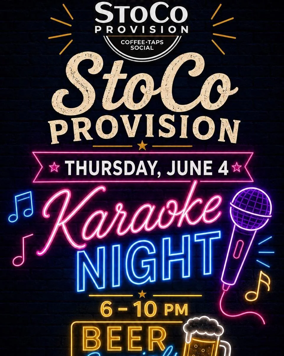 Weekend mode = activate!!😎 Join us for the fun!!

🎤Thursday, June 4: Karaoke Night
🎸Friday, June 5: Fisher Freeman Music and Shupe&rsquo;s dog house and catering
🎸Saturday, June 6: Marshall Jones

Coffee and cold drinks are calling your name! Com