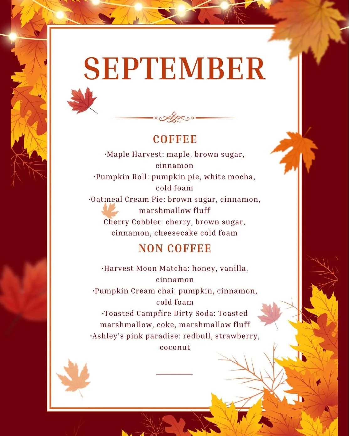 Hello, Fall!!🍁🍂☕️ Who&rsquo;s ready for it? 

Where are our PSL lovers?! We have you covered plus some other fall faves!

Come on it!!