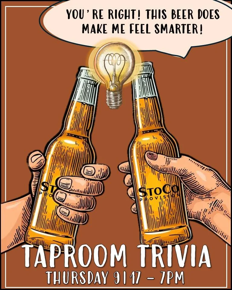 Thursday = perfect day for Trivia and an Apple Cider margarita!! Come on out and play! Drinks start at 7 am. Trivia starts at 7 pm.

Cheers to the almost weekend!🍻