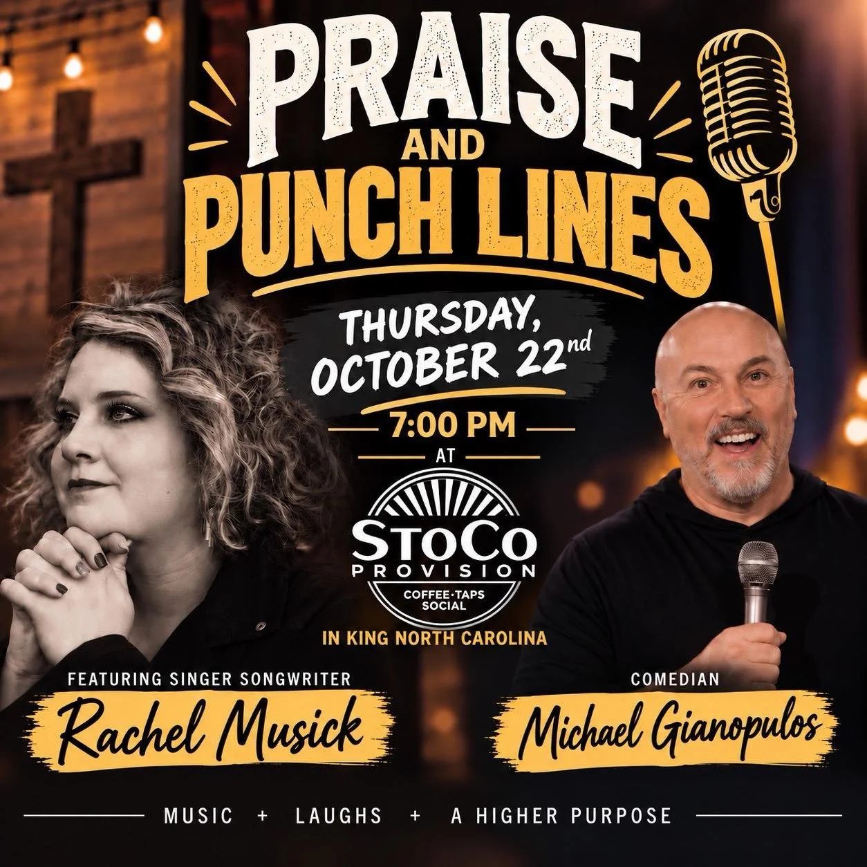 Thursday!! New event! Come check it out! Family (and pup) friendly! The fun starts at 7 pm. Grab your drink and a seat early!!