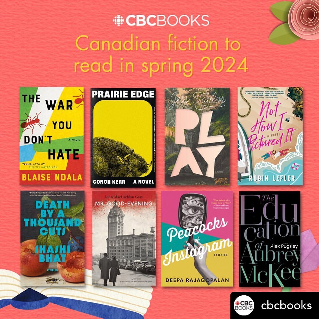 Beyond thrilled to be on this list by @cbcbooks of their most anticipated Canadian fiction coming out this Spring! 🩷🦚🩷
You can now pre-order Peacocks of Instagram! #linkinbio

.
Posted @withregram &bull; @cbcbooks What book are you most eager to r