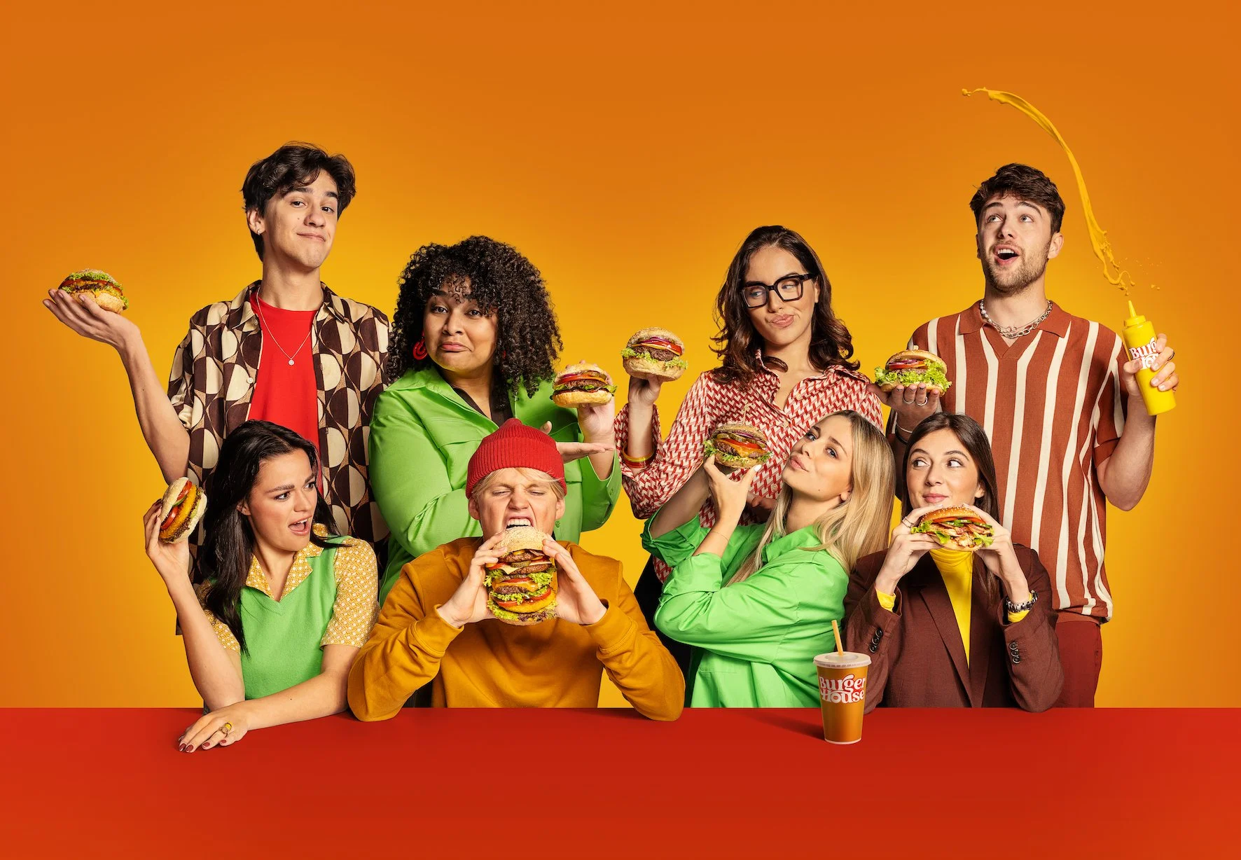  Campaign for BURGER HOUSE Client: VTM GO 