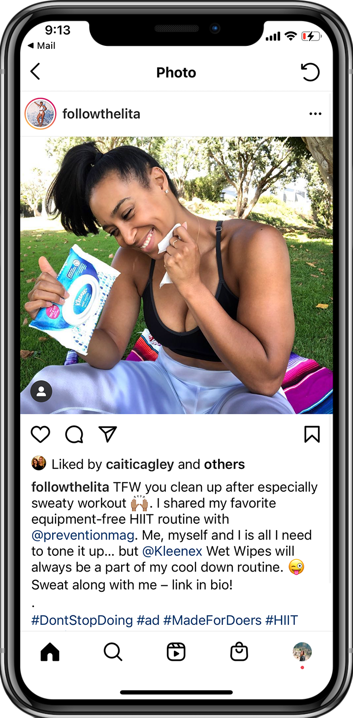 Lita Lewis Kleenex Wet Wipes