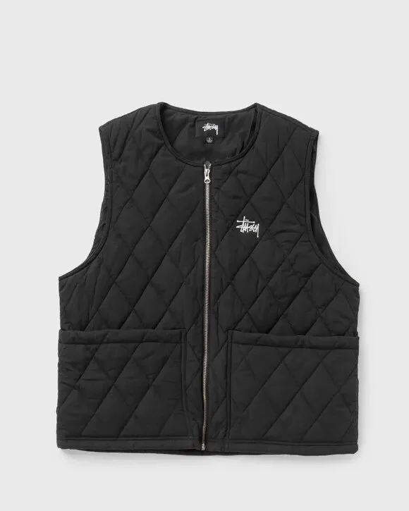 【美品】STUSSY PRIMALOFT QUILTED VEST Mサイズ Stüssy Diamond Quilted Vest — StreetWearTez