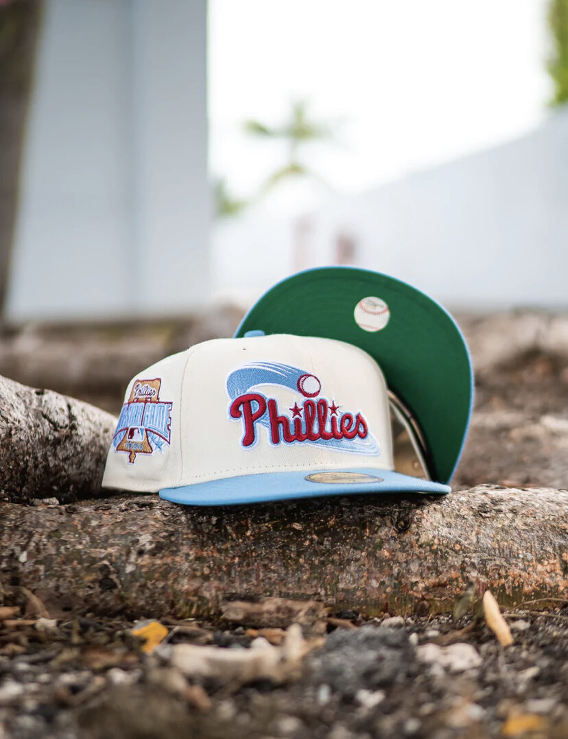 blue phillies fitted hat