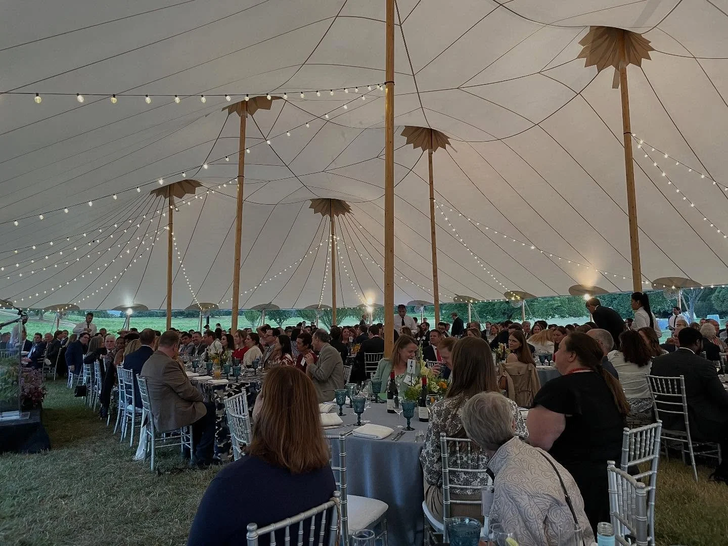 What an amazing night at the National Arboretum&rsquo;s a dinner Under the Stars! Conroy Landscape Architecture was a proud sponsor of the event that supports @fonarboretum and their research and public outreach mission. Senator Amy Klobuchar deliver