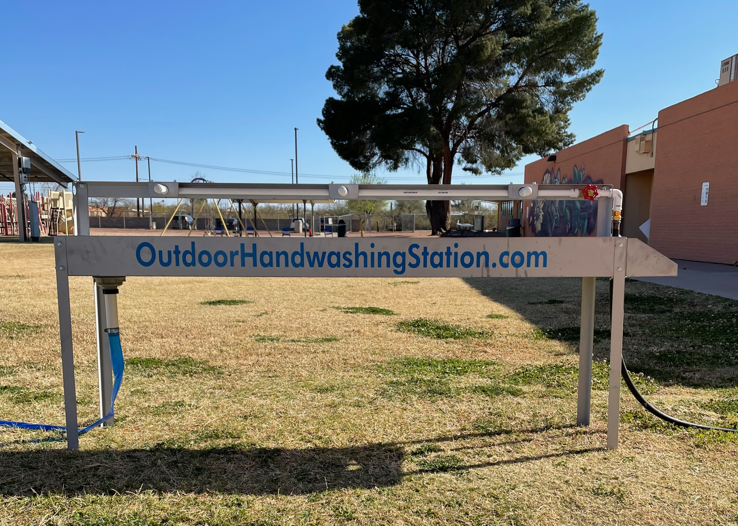 Outdoor Hand Washing Station