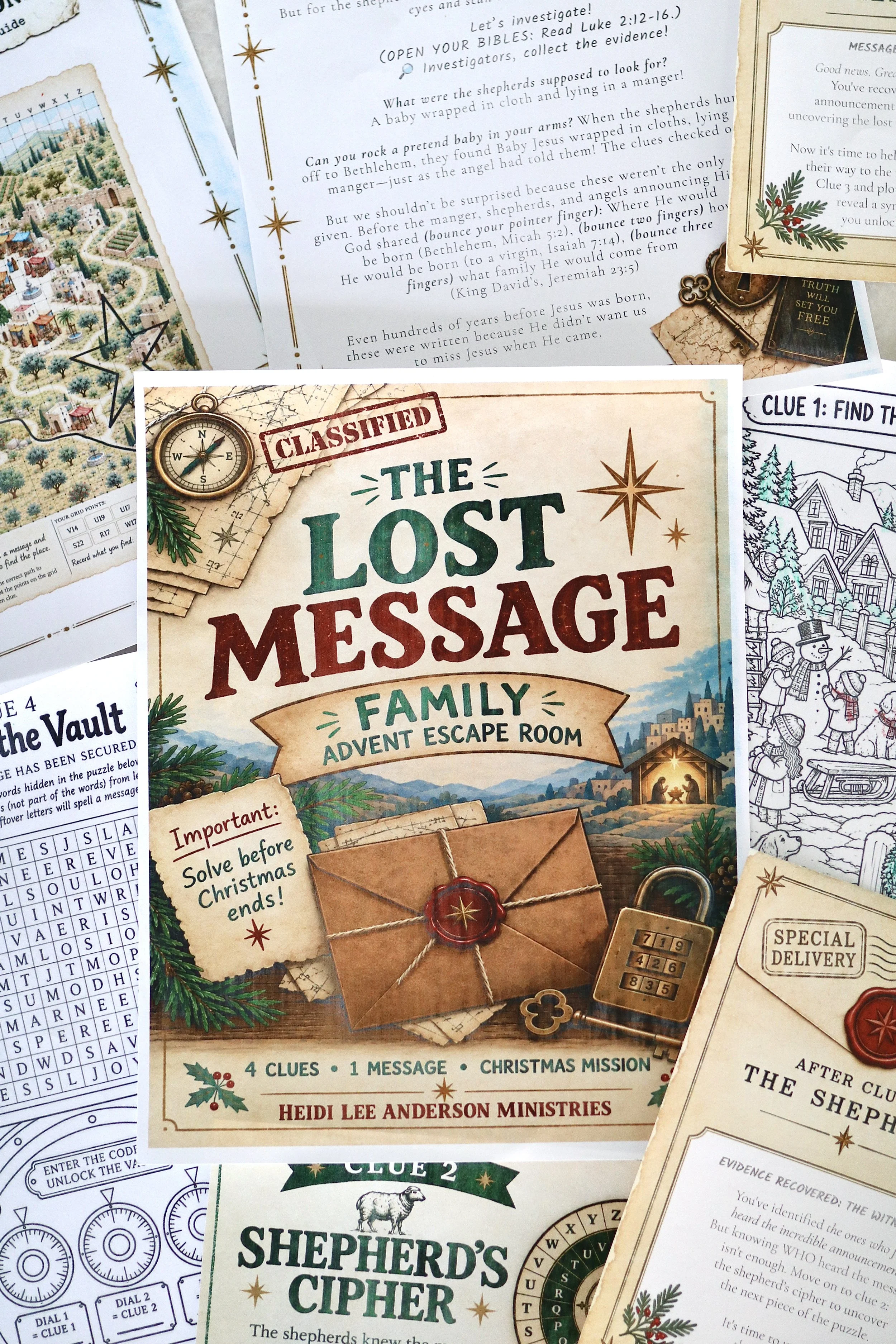 THE LOST MESSAGE | The Express Advent Escape Room