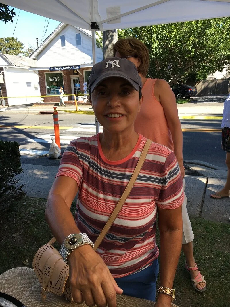 cindy at 2016 shelter island show.JPG