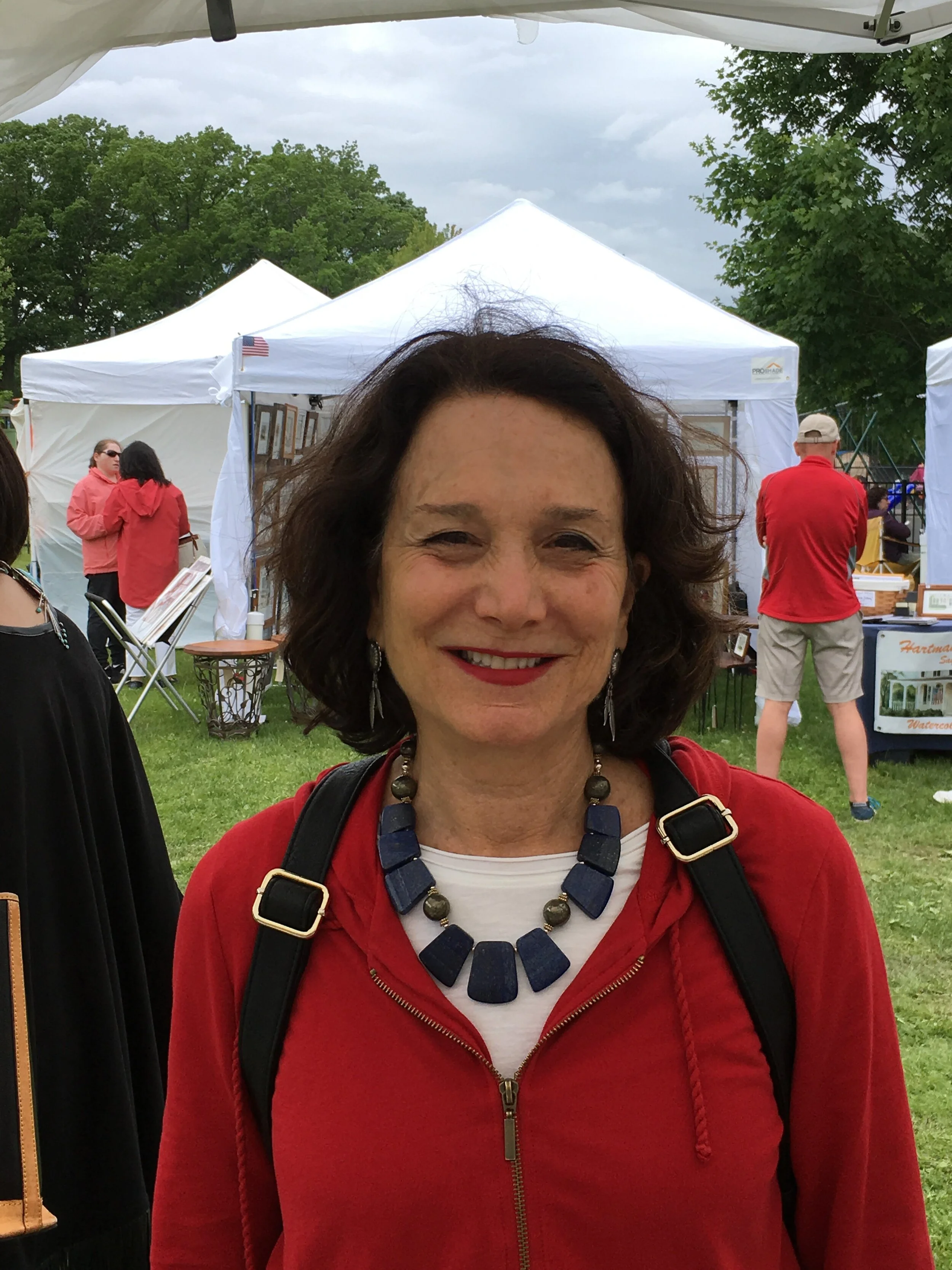 susan at 2018 alli welcome spring.JPG