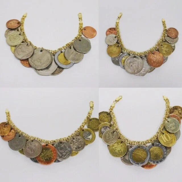 jeannie's coin bracelets.JPG