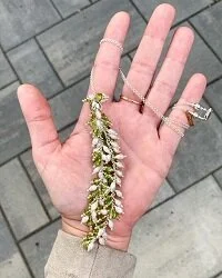 Completed necklace.