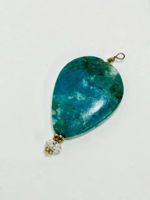Before:  pendant- completely bent and mishapen
