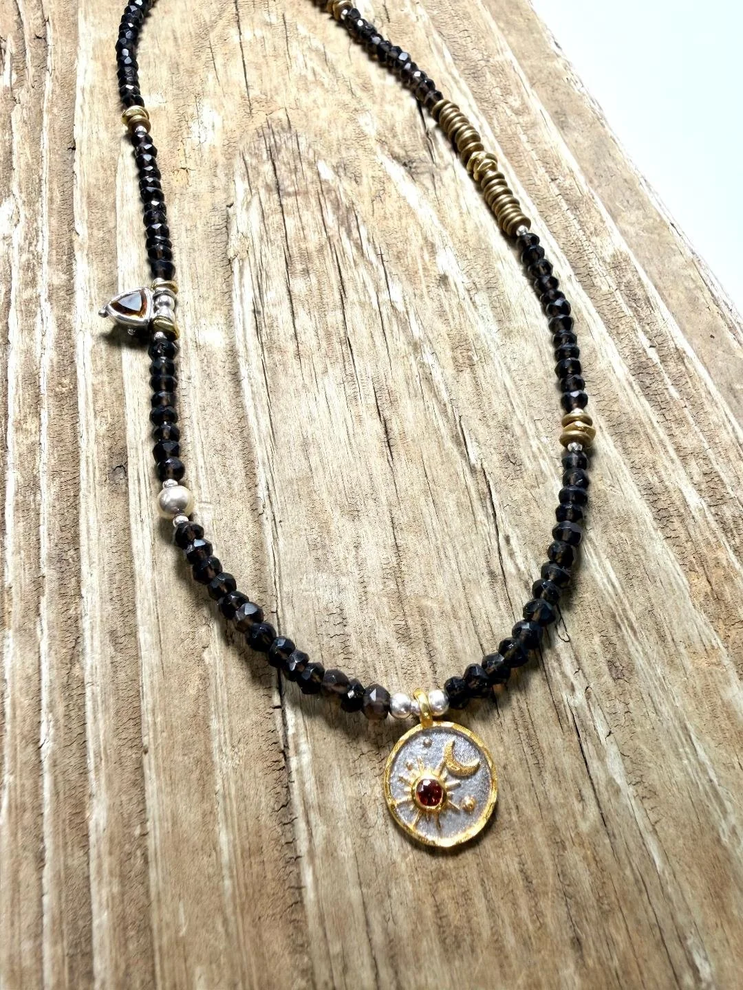 smoky quartz charm necklace celestial 8.jpg